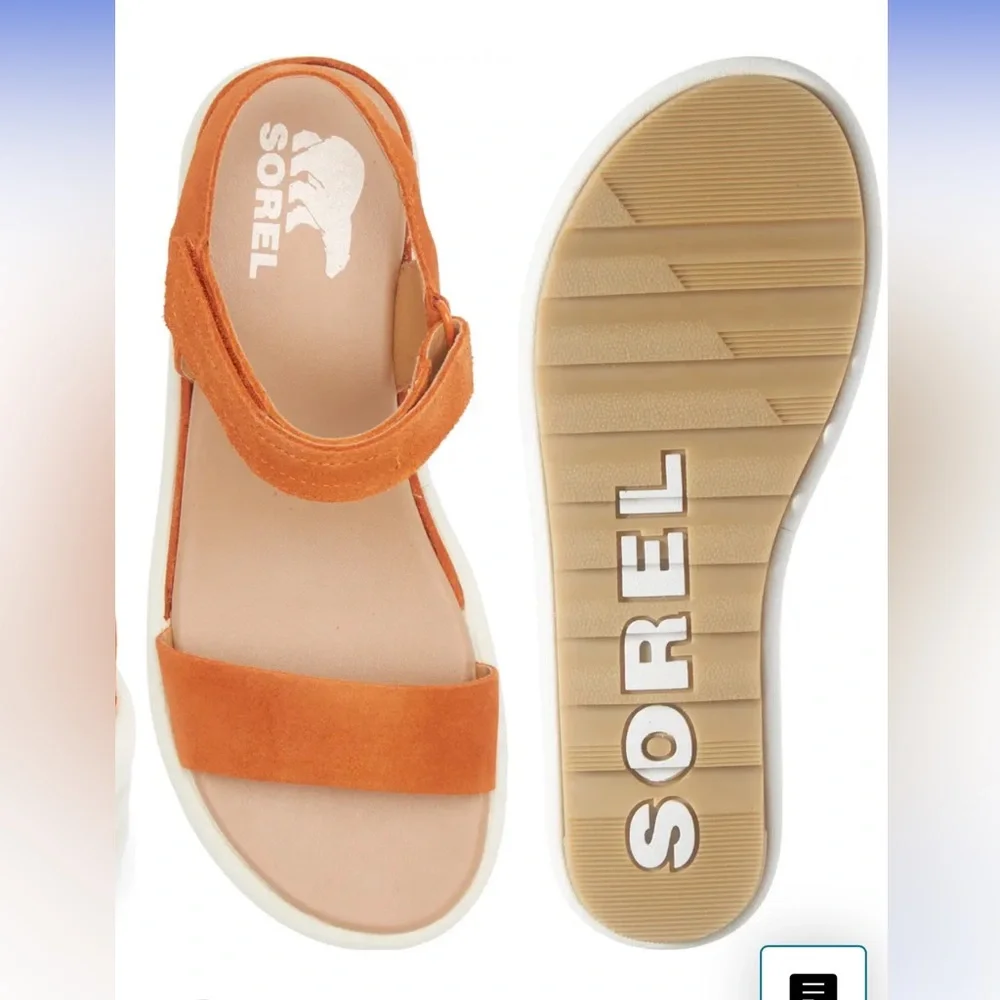 SOREL Cameron Flatform Sandal- 8.5 - Picture 12 of 14